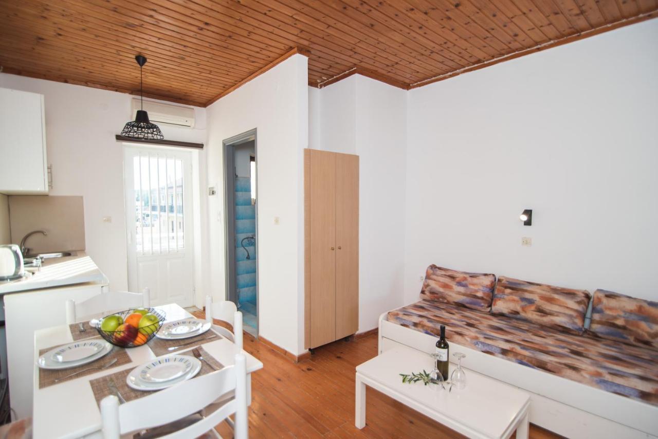 Sandy Beach Houses - Sea View Kávos Esterno foto