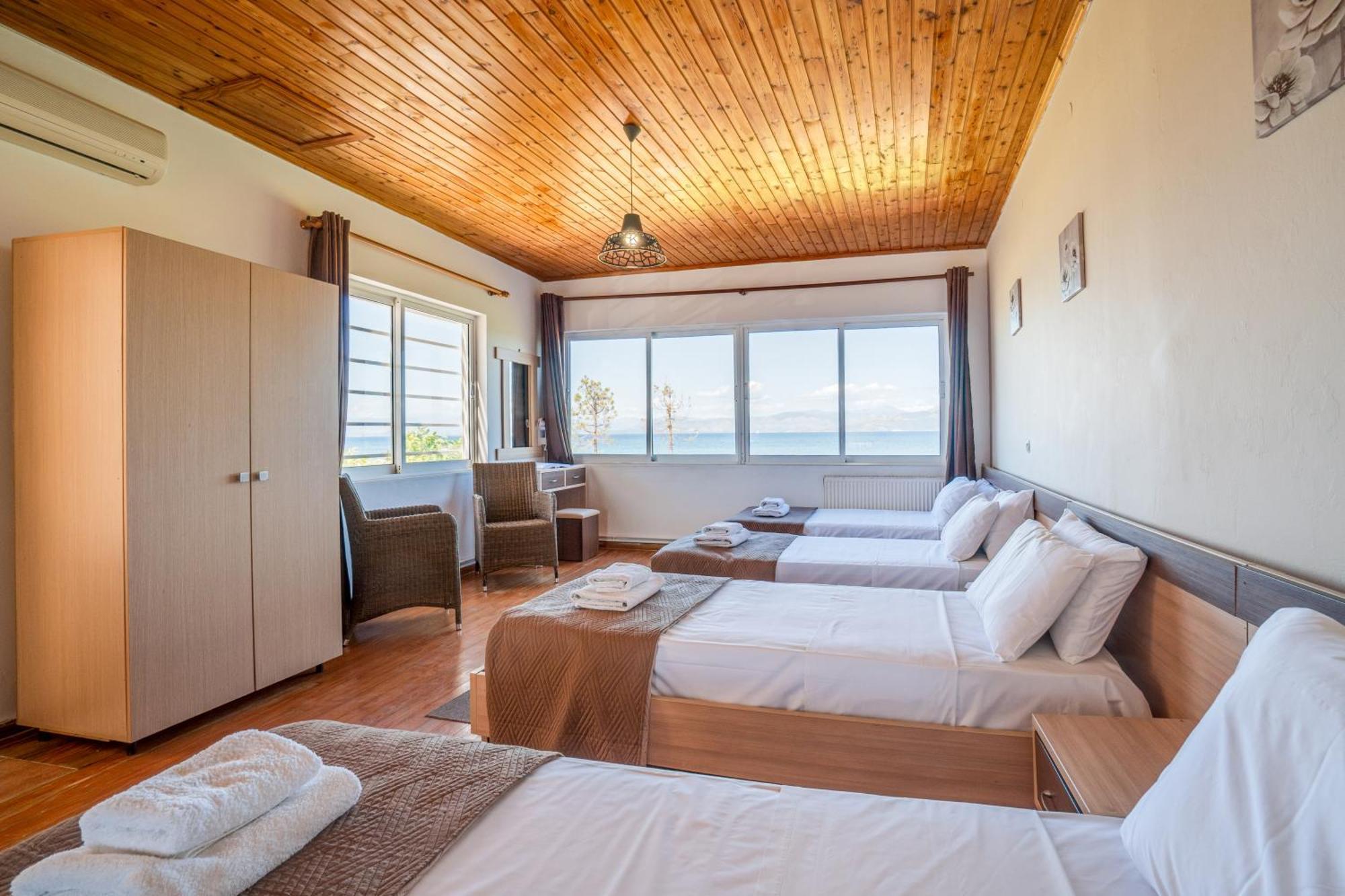 Sandy Beach Houses - Sea View Kávos Esterno foto