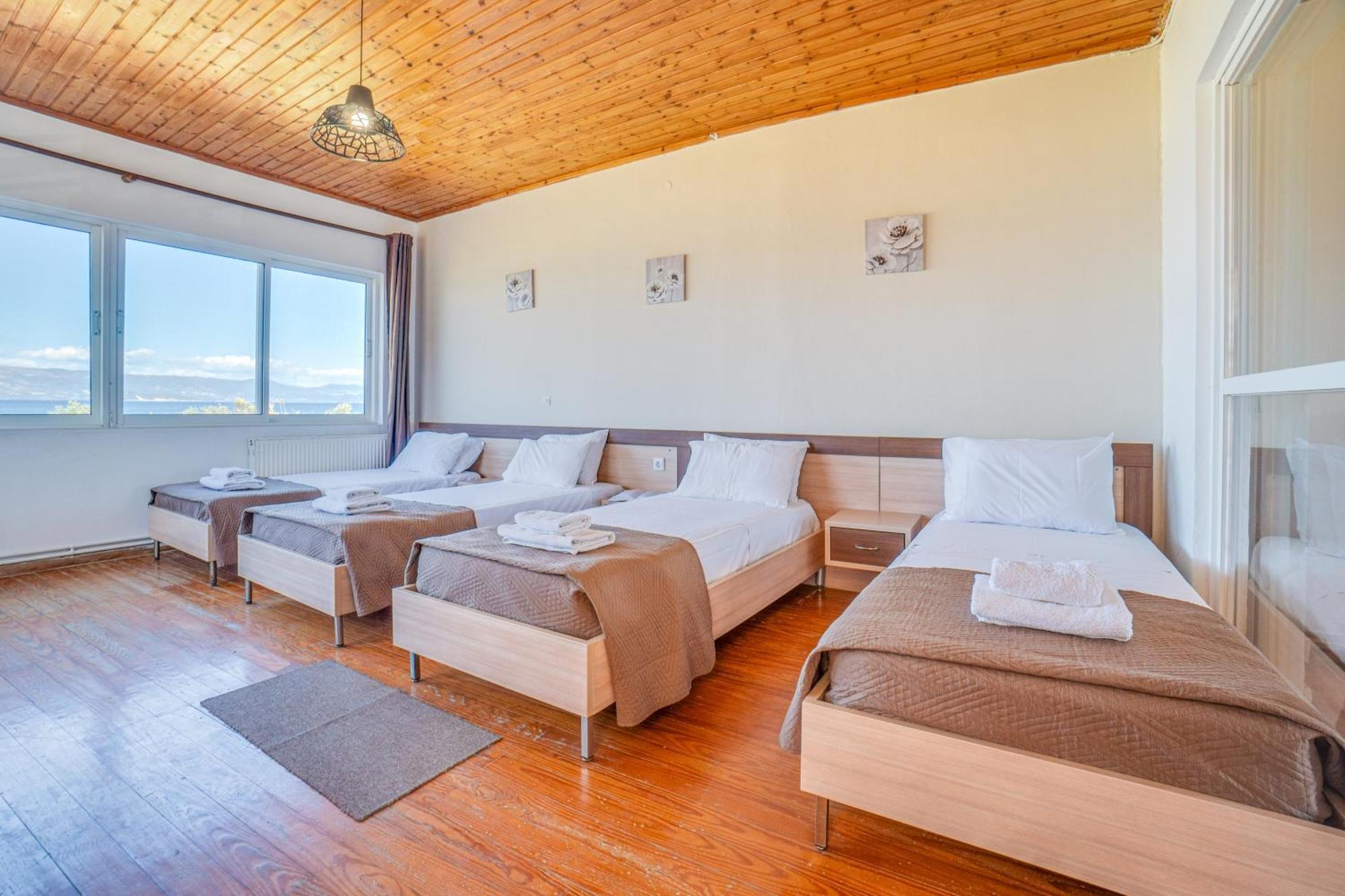 Sandy Beach Houses - Sea View Kávos Camera foto